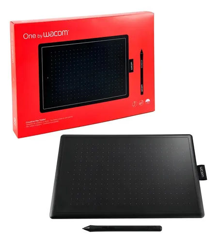 Tableta gráfica Wacom One by Wacom CTL-672 negra y roja