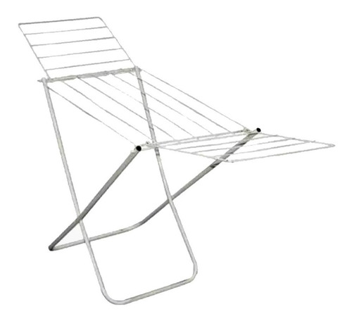 Imagen 5 de 9 de Tabla Planchar + Tender C/alas 7 Varillas Combo!- Disentino®