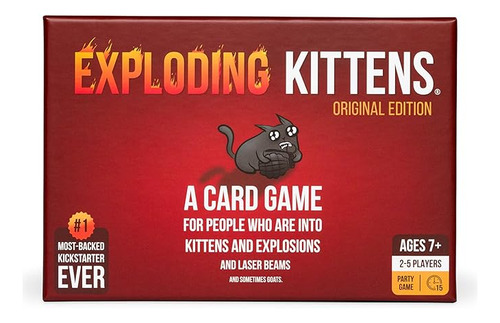 Exploding Kittens - Juego De Cartas Estrategia Asmodee