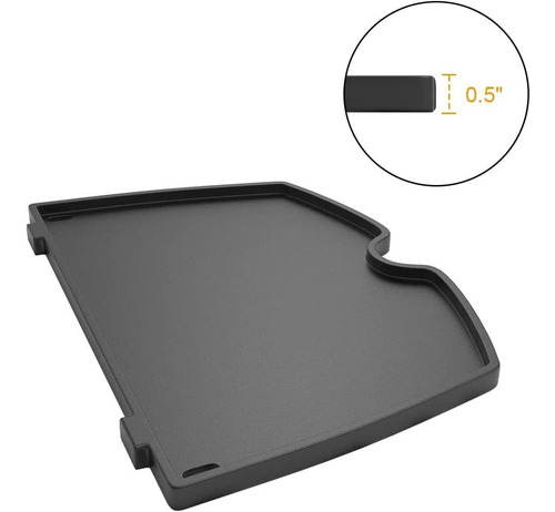 Plancha De Cocina De Hierro Fundido Para Weber Q100 Q12...