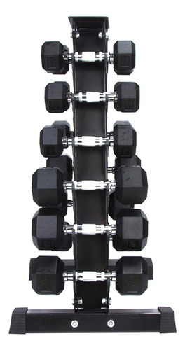 Estante Triangular Para Mancuernas Fitness Duradero