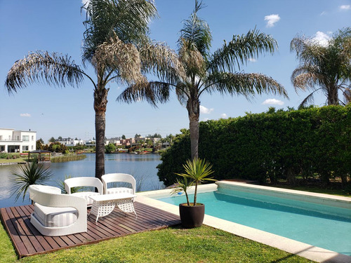 Alquiler Casa Alisos Nordelta: 5 Dorm. C/muebles - Piscina - A La Laguna