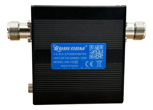 Medidor De Potencia Y V.s.w.r. Mcbazel Surecom Sw-102d-s Par