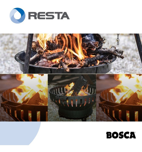 Brasero Fogonero Acero Reforzado F60 Bosca