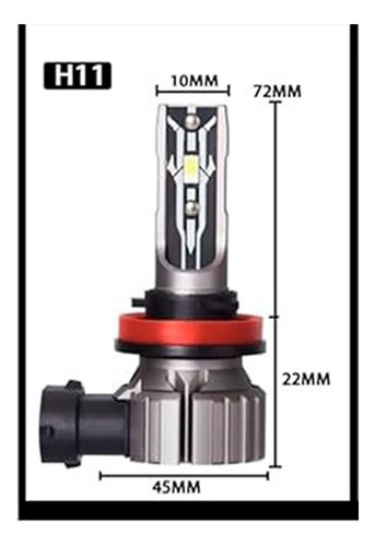 Ssangyong Rexton Kit Ampolletas Miniled Neblinero / Sosegur