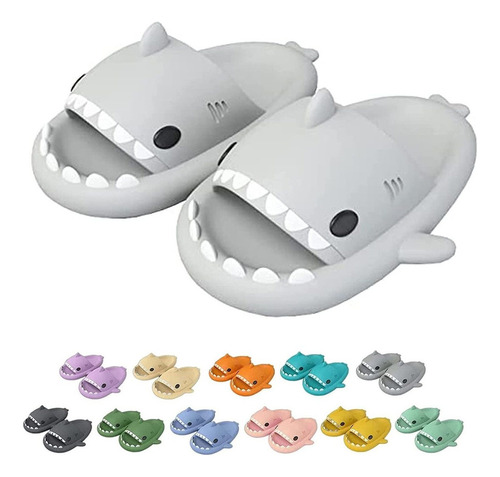 Pantuflas Antideslizantes Shark Cloud Shark Suela Blanda Gr