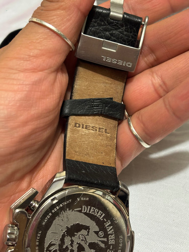 Reloj Caballero Diésel Dz4361 Negro Negro Negro (Usado)