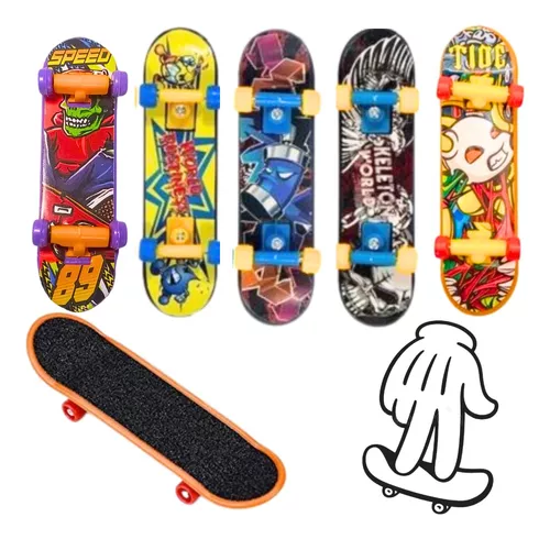 Skate De Dedo Com Rampa Barato Skate Fingerboard Radical