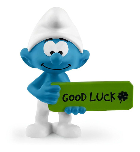 Schleich Smurfs Good Luck - Figura De Pitufos