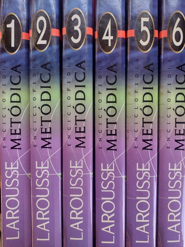 Larousse Enciclopedia Metódica, 1997 - 6 Tomos