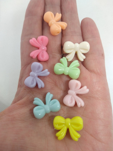 50 Laços Infantil Passante Entremeio 15x20mm Pulseiras E Etc