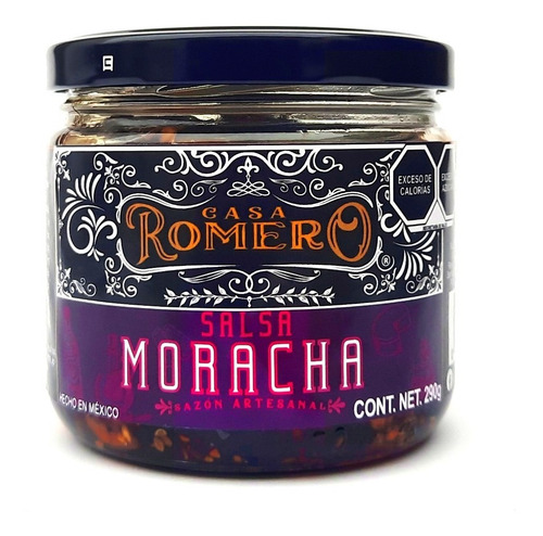 Imagen 1 de 3 de Salsa Moracha Casa Romero 290g