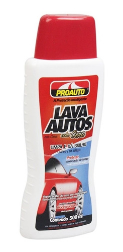 Imagem 1 de 1 de Lava Autos Com Cera 500ml Proauto