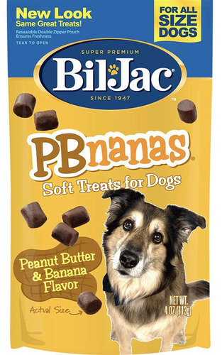 Bil Jac Snack Perro Pbnanas 113 Grs  - Envíos A Todo Chile