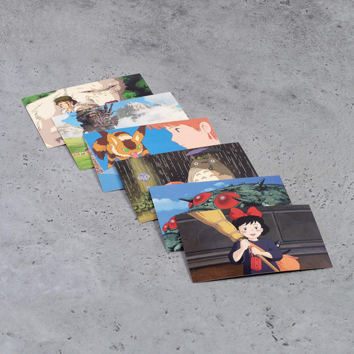 100 Postales Coleccionables De Studio Ghibli