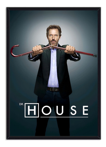 Cuadro Decorativo Serie Dr House 43x33cm