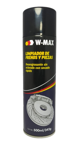 Limpiador Desengrasante Frenos Y Partes W-max Wurth 500ml