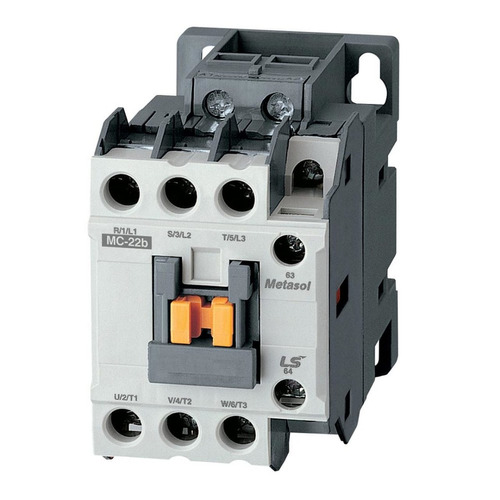 Contactor Trifasico Mc22b 220vca 22a 11kw Ls Metasol Aux