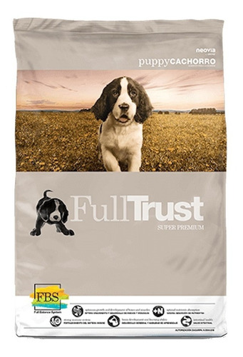 Imagen 1 de 1 de Alimento Full Trust Super Premium Puppy para perro cachorro de raza  mediana, grande y gigante sabor mix en bolsa de 8kg
