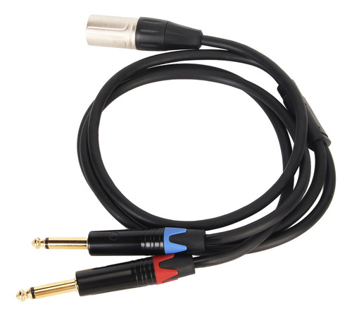 Cable Divisor Dual De 1/4 De Pulgada A Xlr Y, 6,35 Mm, Ts Mo
