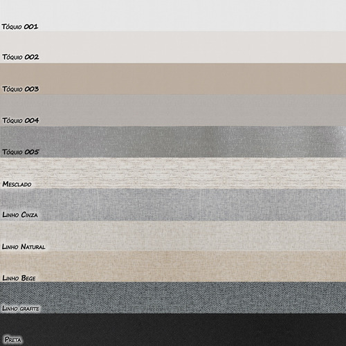 Cortina Persiana Rolo Blecaute L 1,80 X 1,30 A, Com Bando
