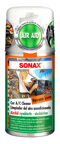 Purificador De Aire Acondicionado Aroma Havana Love - Sonax