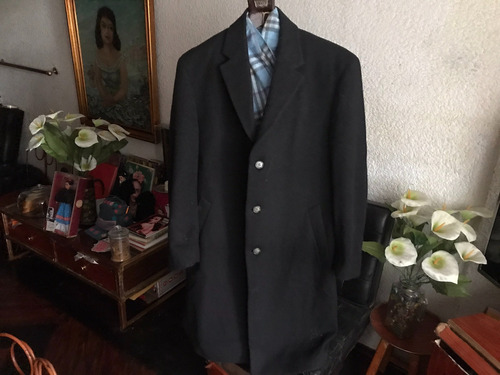 Burberry By Windsor Abrigo 100 % Wool Worst Made In England 