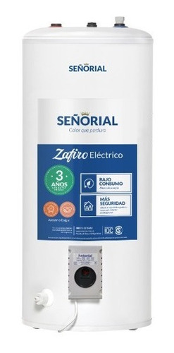 Termotanque Eléctrico Señorial Tesz-95 95lts, Carga Superior