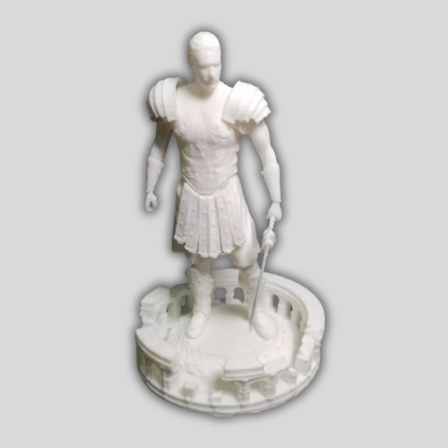 Máximo Gladiador, 13cm De Altura, Color Blanco