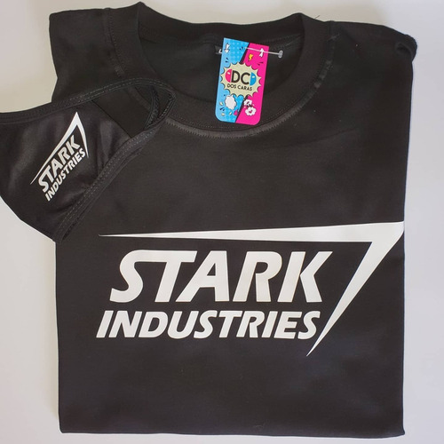 Imagen 2 de 6 de Ironman Stark Industries Remera De Comics # 107