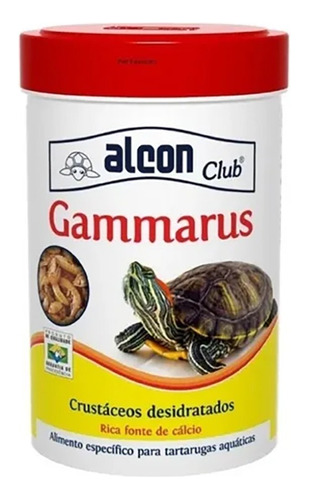 Ração Alcon Gammarus Para Tartarugas Aquáticas Pote 7g