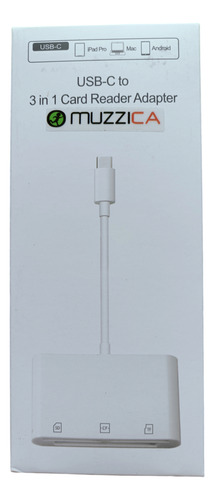 Omuzzica Mr0301 Multilector Type C 2.0 Soporta 1tb