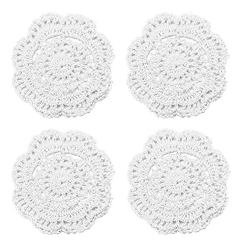 Phantomon Lace Round Crochet Doilies Posavasos Hechos A Mano