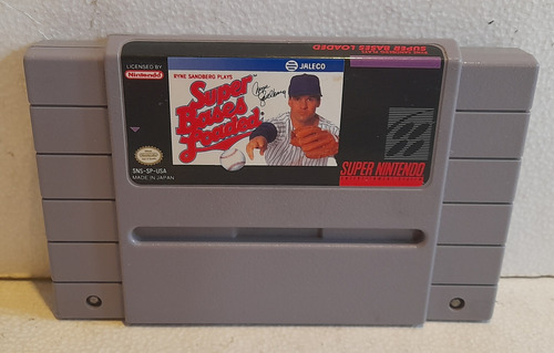 Super Bases Loaded Snes Videojuego Super Nintendo (Usado)
