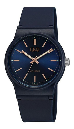 Reloj de pulsera Q&Q VS50J018Y de cuerpo color azul, para hombre color azul