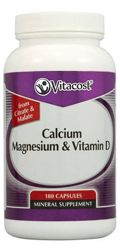 Vitacost Calcio Magnesio Y Vitamina D -- 180 Cpsulas