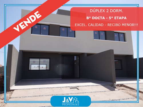 Vendo Duplex 2 Dormitorios B° Docta. Recibo Menor!!!