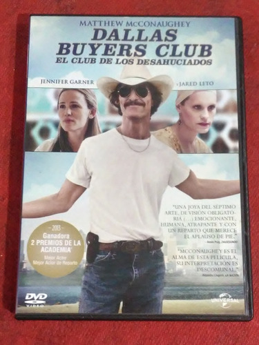 Dallas Buyers Club El Club De Los Desahuciados Dvd Original