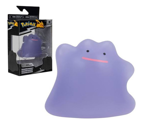 Figura Translucida Ditto Pokémon Jazwares Select 7cm