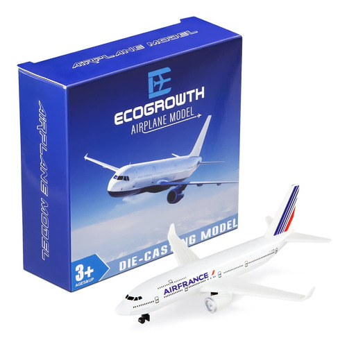 Ecogrowth Modelo Avion Francia Juguete Fundido Presion Para