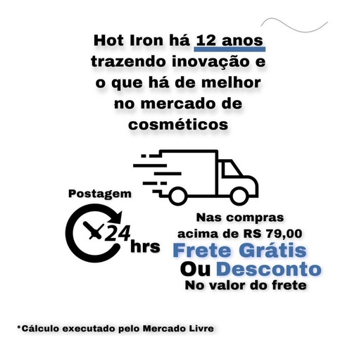 Imagem 4 de 7 de Hot Iron Black/white Kit Versão 500ml Cada
