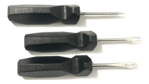 Imagem 3 de 3 de Kit Reparo Pneu Tubeless High One Aplicador Lixa E Macarrão