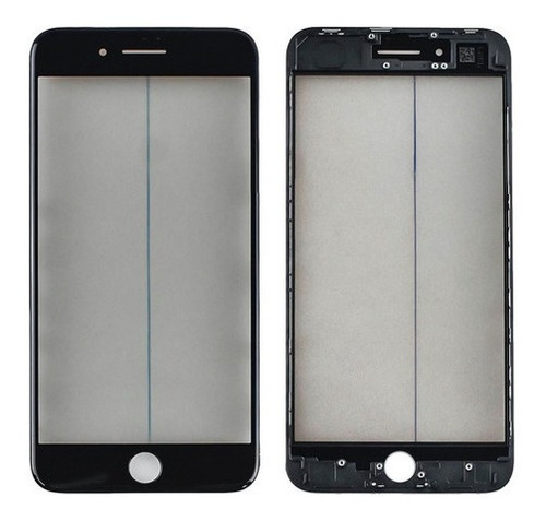 Glass 3en1 Glass + Marco + Oca Iph 8 Plus | Lifemax