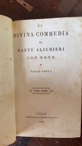 La Divina Commedia T I /  Dante Alighieri   H5