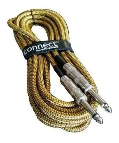 Cable Mallado Para Instrumento Whirlwind Plug-plug De Tela