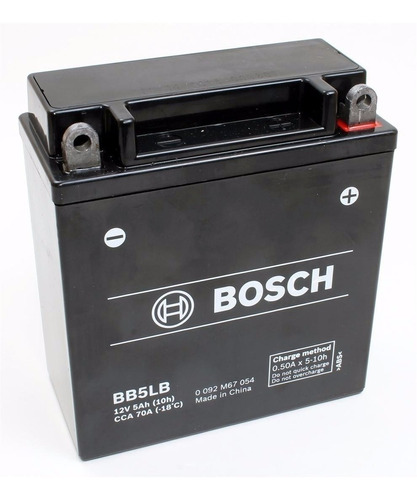 Bateria Bosch Gel 12n5-3b Gilera Smash Otras 110 Ybr Xtz 125