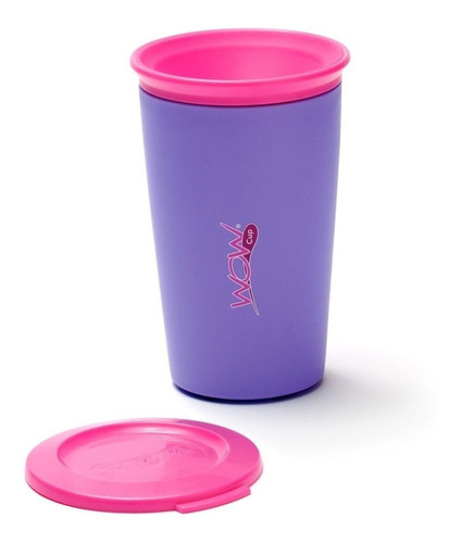 Vaso Wow Cup Antiderrame 360 º Con Tapa Tiendamibebe 