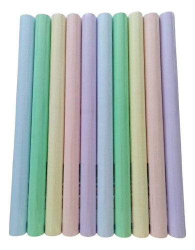 Rollos De Pvc Autoadhesivos Colores Pastel Muresco 0.45 X 2m