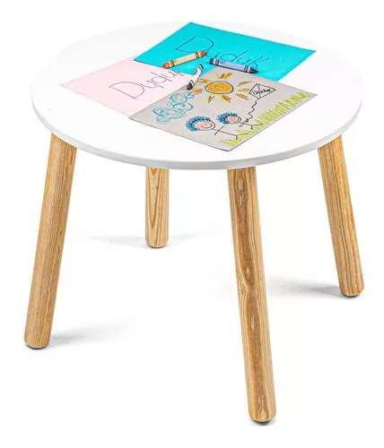 Mesa con silla infantil de madera Duduk