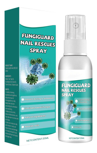 Spray Nail Rescues Para Limpiar Uñas, Manos Y Pies, Uñas Sua